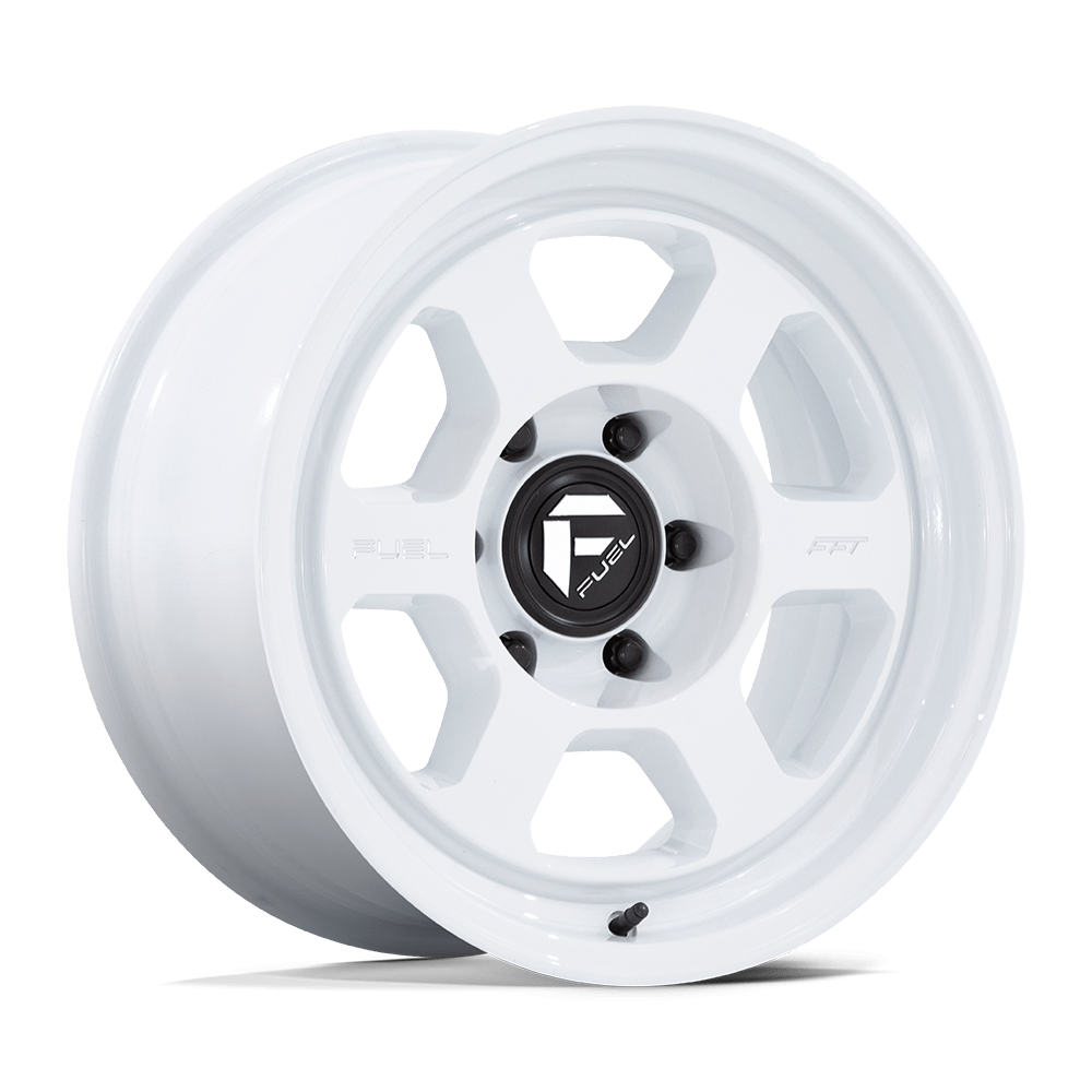 18x8.5 Fuel Off-Road FC860 Hype Gloss White Wheel 6x5.5 (-10mm)