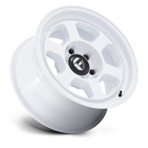 17x8.5 Fuel Off-Road FC860 Hype Gloss White Wheel 5x5 (10mm)