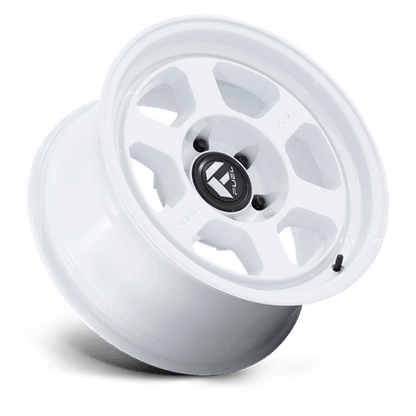 17x8.5 Fuel Off-Road FC860 Hype Gloss White Wheel 5x5 (10mm)