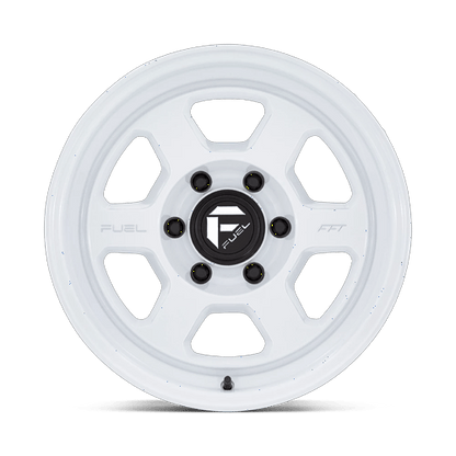 18x8.5 Fuel Off-Road FC860 Hype Gloss White Wheel 5x150 (10mm)