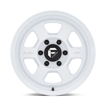 17x8.5 Fuel Off-Road FC860 Hype Gloss White Wheel 5x5 (-10mm)
