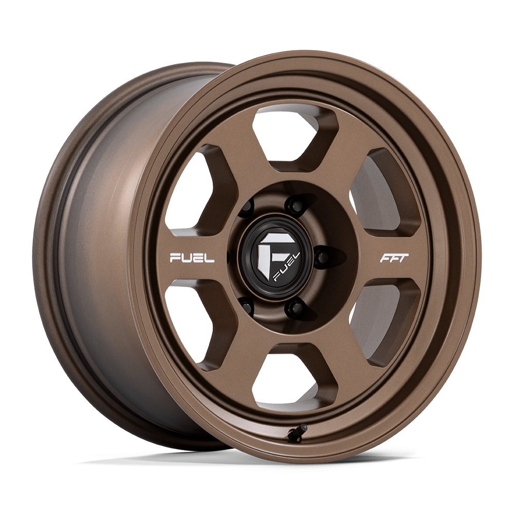 17x8.5 Fuel Off-Road FC860 Hype Matte Bronze Wheel 5x5 (-10mm)