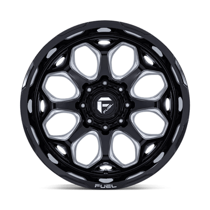 22x10 Fuel Off-Road FC862 Scepter Gloss Black Milled Wheel 6x5.5 (-18mm)