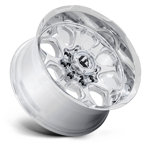 22x10 Fuel Off-Road FC862 Scepter Polished Milled Wheel 8x6.5 (-18mm)