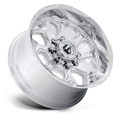 22x10 Fuel Off-Road FC862 Scepter Polished Milled Wheel 8x6.5 (-18mm)