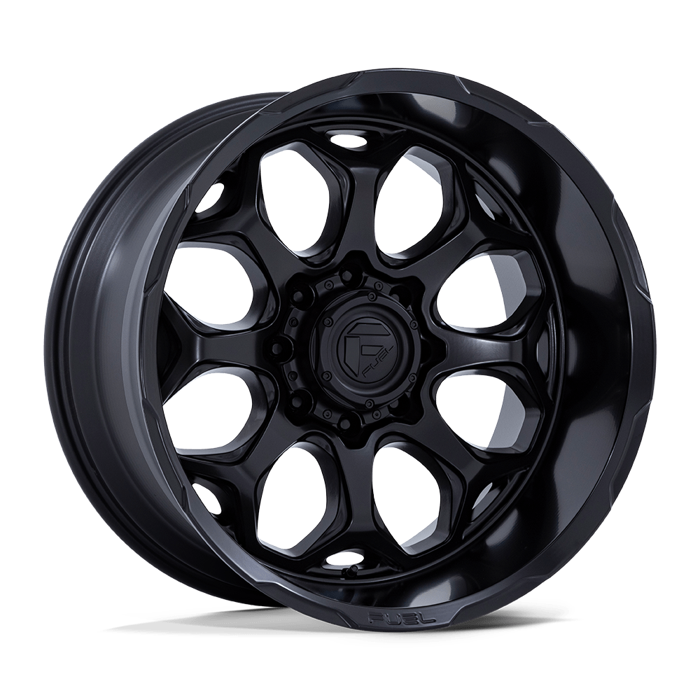 22x10 Fuel Off-Road FC862 Scepter Blackout Wheel 5x5 (-18mm)