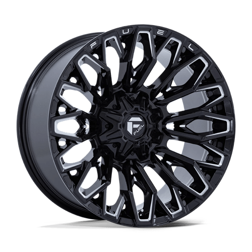 20x9 Fuel Off-Road FC865 Strike Gloss Black Milled Wheel 5x4.5/5x5 (1mm)