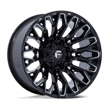 20x10 Fuel Off-Road FC865 Strike Gloss Black Milled Wheel 6x4.5/6x5.5 (-18mm)