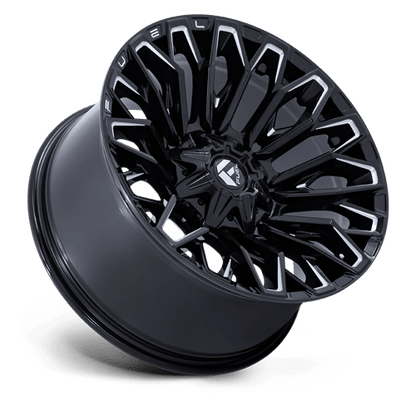 22x10 Fuel Off-Road FC865 Strike Gloss Black Milled Wheel 8x6.5 (-18mm)