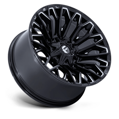 20x9 Fuel Off-Road FC865 Strike Gloss Black Milled Wheel 8x180 (1mm)