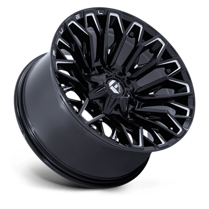 22x12 Fuel Off-Road FC865 Strike Gloss Black Milled Wheel Blank (-44mm)