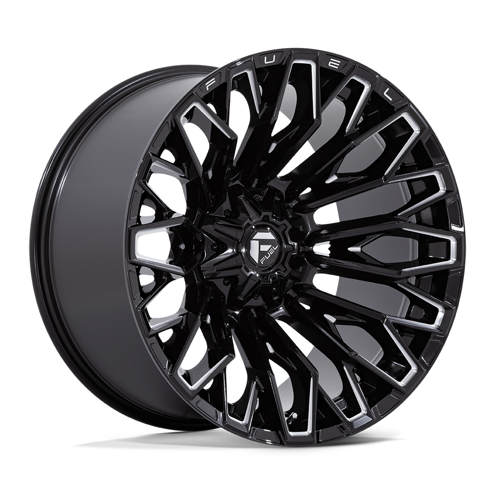 22x12 Fuel Off-Road FC865 Strike Gloss Black Milled Wheel 5x5.5/5x150 (-44mm)