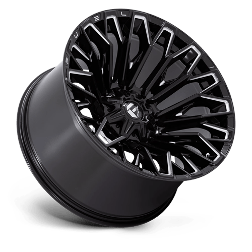 22x12 Fuel Off-Road FC865 Strike Gloss Black Milled Wheel 5x5.5/5x150 (-44mm)