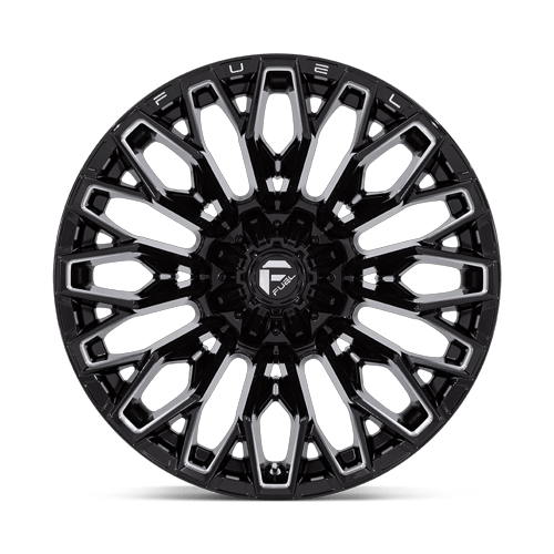 22x12 Fuel Off-Road FC865 Strike Gloss Black Milled Wheel 6x135/6x5.5 (-44mm)