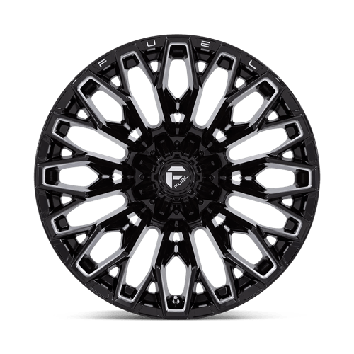 22x12 Fuel Off-Road FC865 Strike Gloss Black Milled Wheel 6x135/6x5.5 (-44mm)