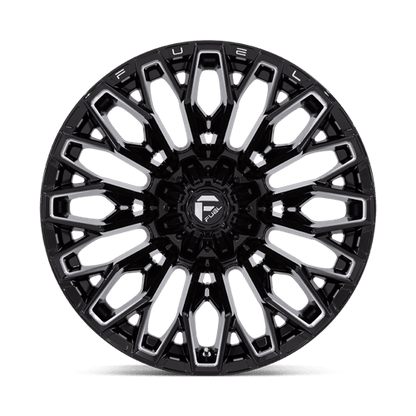 22x12 Fuel Off-Road FC865 Strike Gloss Black Milled Wheel 6x135/6x5.5 (-44mm)