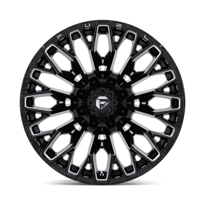 22x12 Fuel Off-Road FC865 Strike Gloss Black Milled Wheel 6x135/6x5.5 (-44mm)