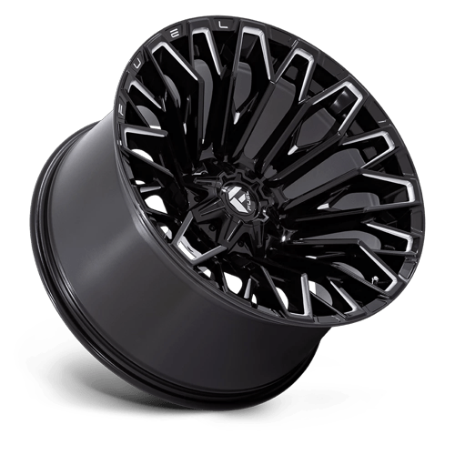 22x12 Fuel Off-Road FC865 Strike Gloss Black Milled Wheel 8x170 (-44mm)