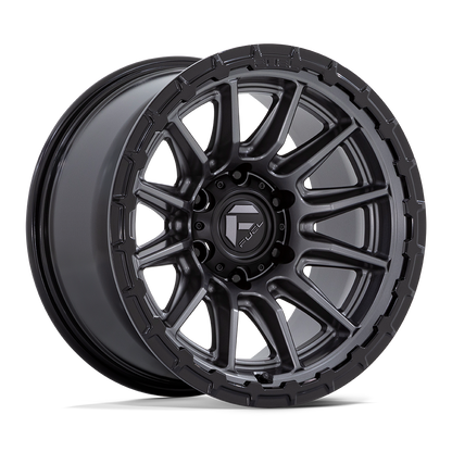 22x10 Fuel Off-Road FC866 Piston Matte Gunmetal W/ Black Wheel 6x5.5 (-18mm)