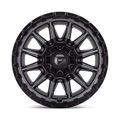 20x9 Fuel Off-Road FC866 Piston Matte Gunmetal W/ Gloss Black Wheel 6x135 (1mm)