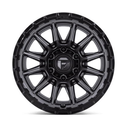 20x10 Fuel Off-Road FC866 Piston Matte Gunmetal W/ Black Wheel 6x135 (-18mm)