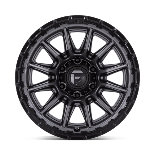 20x9 Fuel Off-Road FC866 Piston Matte Gunmetal W/ Gloss Black Wheel 5x5 (1mm)