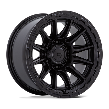 17x9 Fuel Off-Road FC866 Piston Blackout Wheel 5x5 (-12mm)