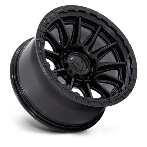 17x9 Fuel Off-Road FC866 Piston Blackout Wheel 5x5 (1mm)