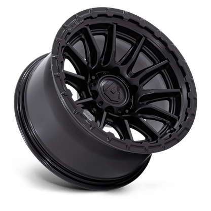 17x9 Fuel Off-Road FC866 Piston Blackout Wheel 6x5.5 (1mm)