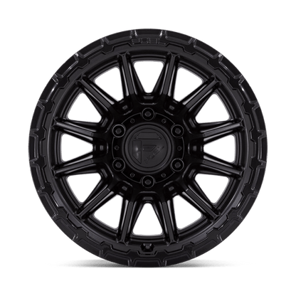 22x10 Fuel Off-Road FC866 Piston Blackout Wheel 5x5 (-18mm)