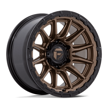 17x8.5 Fuel Off-Road FC866 Piston Matte Bronze Gloss Black Lip Wheel 5x5 (25mm)