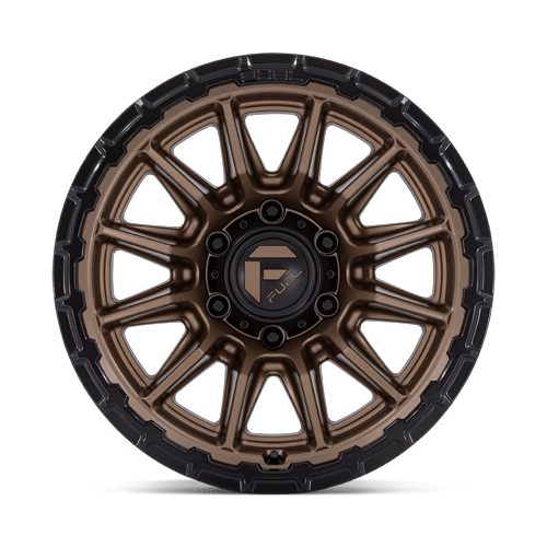 20x9 Fuel Off-Road FC866 Piston Matte Bronze W/ Gloss Black Wheel 6x135 (1mm)