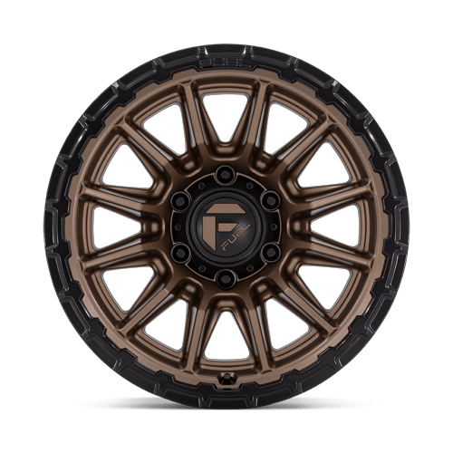 17x9 Fuel Off-Road FC866 Piston Matte Bronze W/ Gloss Black Wheel 6x5.5 (-12mm)