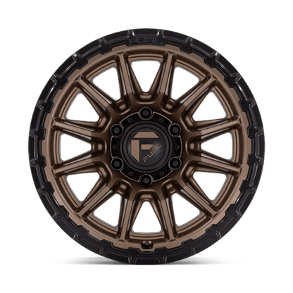 17x9 Fuel Off-Road FC866 Piston Matte Bronze W/ Gloss Black Wheel 6x5.5 (-12mm)