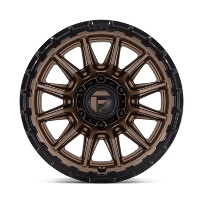 22x10 Fuel Off-Road FC866 Piston Matte Bronze W/ Gloss Black Wheel 6x135 (-18mm)