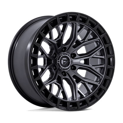 17x9 Fuel FC869 Sigma Matte Gunmetal Matte Black Lip Wheel 6x5.5 (-12mm)