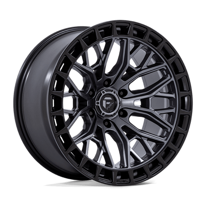 20x10 Fuel FC869 Sigma Matte Gunmetal W/ Matte Black Lip Wheel 6x5.5 (-18mm)