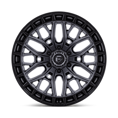 20x10 Fuel FC869 Sigma Matte Gunmetal W/ Matte Black Lip Wheel 6x5.5 (-18mm)
