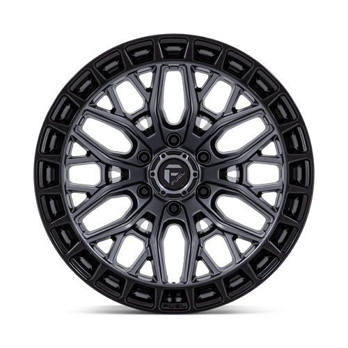 20x9 Fuel FC869 Sigma Matte Gunmetal W/ Matte Black Lip Wheel 6x135 (1mm)