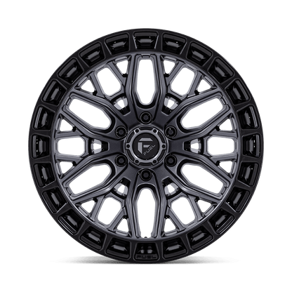 20x10 Fuel FC869 Sigma Matte Gunmetal W/ Matte Black Lip Wheel 6x135 (-18mm)