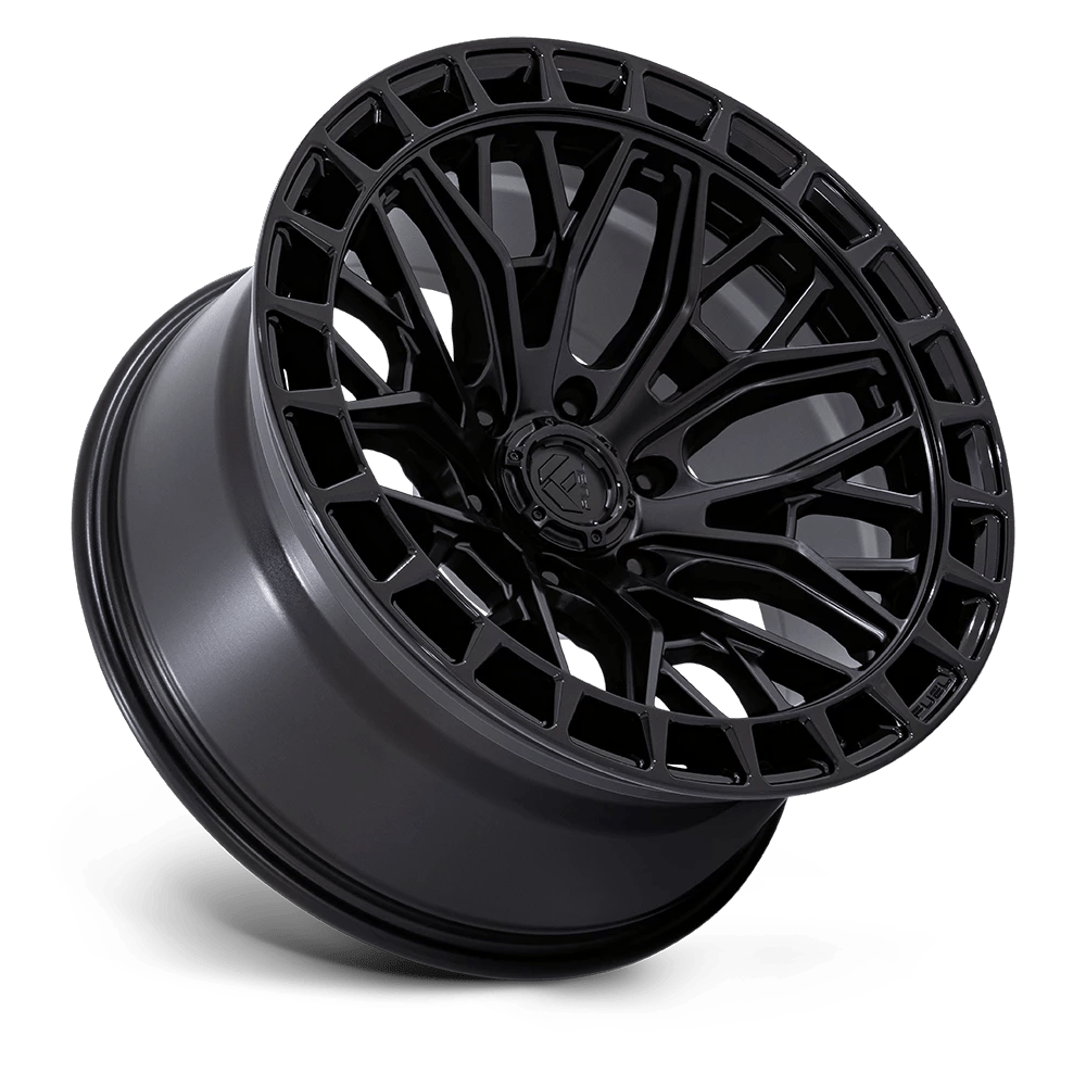 17x9 Fuel FC869 Sigma Blackout W/ Gloss Black Lip Wheel 6x5.5 (1mm)