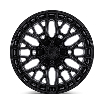 22x9.5 Fuel Off-Road FC869 Sigma Blackout W/ Gloss Black Lip Wheel 6x135 (18mm)