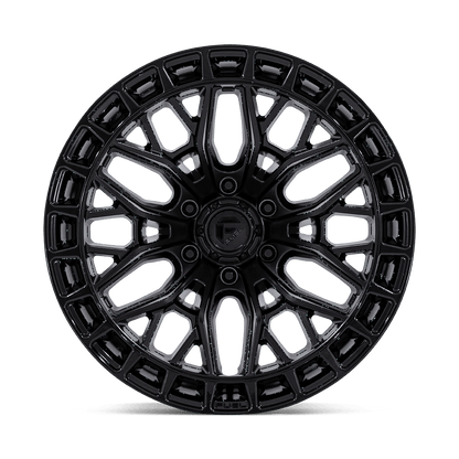 17x9 Fuel FC869 Sigma Blackout W/ Gloss Black Lip Wheel 6x5.5 (1mm)