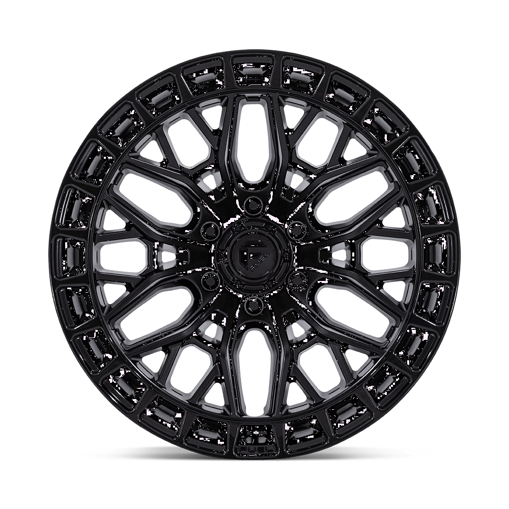 20x9 Fuel FC869 Sigma Blackout W/ Gloss Black Lip Wheel 6x5.5 (1mm)