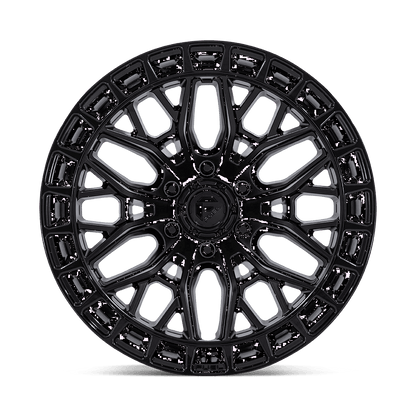 20x9 Fuel FC869 Sigma Blackout W/ Gloss Black Lip Wheel 6x5.5 (1mm)