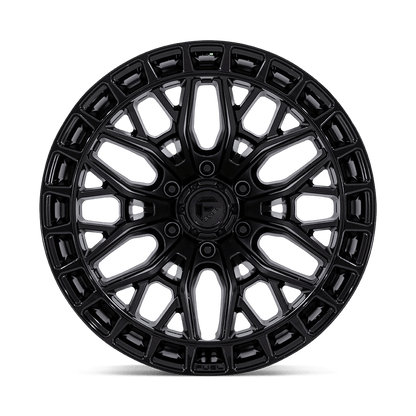 20x9 Fuel FC869 Sigma Blackout W/ Gloss Black Lip Wheel 6x135 (1mm)