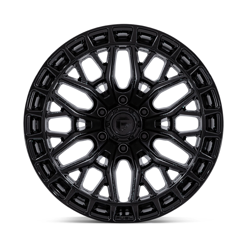 17x9 Fuel FC869 Sigma Blackout W/ Gloss Black Lip Wheel 6x135 (1mm)