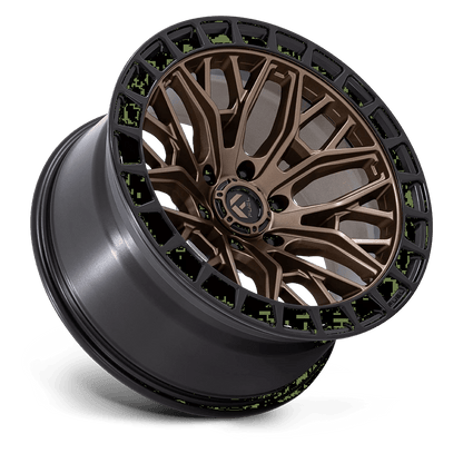 20x10 Fuel FC869 Sigma Matte Bronze W/ Matte Black Lip Wheel 6x5.5 (-18mm)