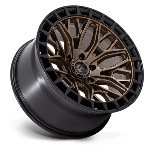 17x9 Fuel Off-Road FC869 Sigma Matte Bronze Matte Black Lip Wheel 6x135 (-12mm)