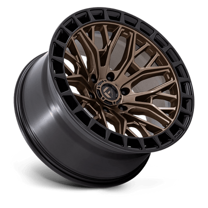 20x10 Fuel FC869 Sigma Matte Bronze W/ Matte Black Lip Wheel 6x135 (-18mm)